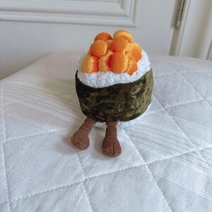 JellyCat Silly Sushi Maki Roll Plush Stuffed Toy - RARE & DISCONTINUED